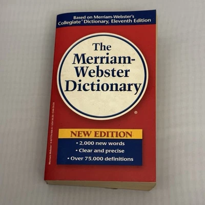 The Merriam-Webster Webster Dictionary  - Image 1 of 4