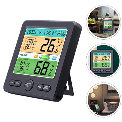  Temperature Monitor Humidity Meter for Home Indoor Digital Hygrometer Sensors - Image 1 of 4