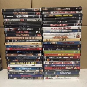 LOT DE 50 DVD originaux–Films  Action comédie thriller - Imagen 1 de 3