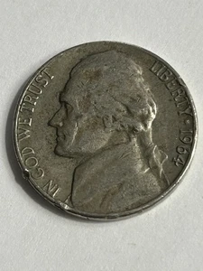 1964-D Jefferson Nickel Error On “D” Mint Mark & Letters On Reverse On Rim (B8) - Picture 1 of 7