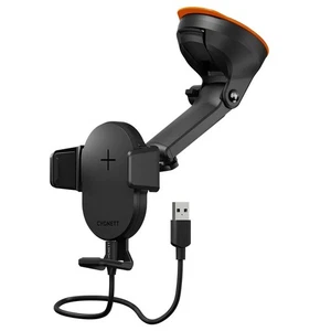 O-Cygnett EasyMount Car Window Mount Extendable Arm + 10W Fast Wireless Charger - Picture 1 of 1