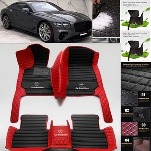 For Bentley Continental GT Car Floor Mats Handmade Liners Anti-Slip Carpets - Imagen 1 de 33