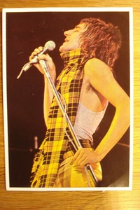 Aufkleber Mini-Poster STICKER PANINI POP STARS ROD STEWART FACES POPFOTO BRAVO - Bild 1 von 2