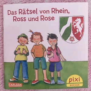 PIXI Buch Das Rätsel von Rhein, Ross und Rose Sonderausgabe Carlsen NRW - Bild 1 von 6