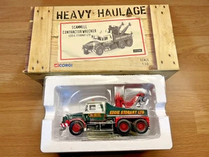 Corgi CC12306 Scammell Contractor Wrecker Eddie Stobart 1/50 Heavy Haulage - Picture 1 of 2