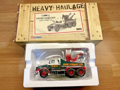 Corgi CC12306 Scammell Contractor Wrecker Eddie Stobart 1/50 Heavy Haulage - Image 1 of 2