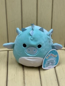 NUEVO Squishmallows 5” pulgadas millas The Blue Dragon con puntas de aluminio Squishmallow - Imagen 1 de 9
