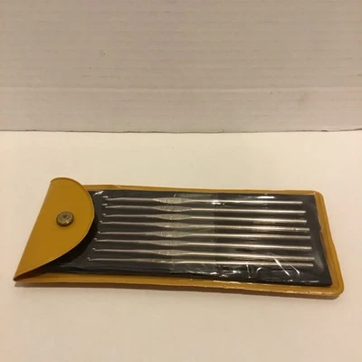 VTG Boye Crocheting Hooks Metal Complete Set Of 16-Free Shipping - Image 1 of 4