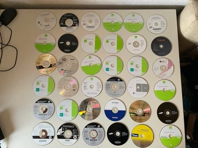 36x Software- & Recovery-CDs – HP, Samsung, DATEV, Windows  - Bild 1 von 3