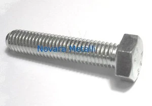 10 Viti pollici Testa Esagonale  1/4x3/4" UNC hex head screws vis tornillos - Imagen 1 de 1