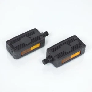 Pedana generica per ciclomotore Piaggio 50 Ciao 6120055 / M14 Pas 125 nero Nuovo - Foto 1 di 2