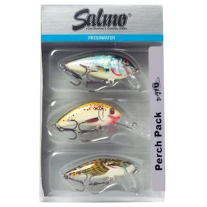 Salmo Perch Multi Pack - 3 Wobbler zum Barschangeln, Angelset, Köderset, Köder - Bild 1 von 1