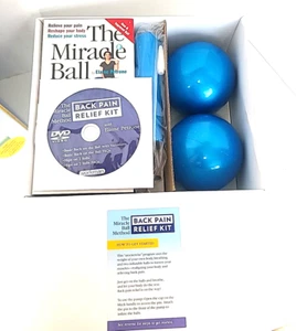 Miracle Ball Method Back Pain Relief Kit - New Open Box - Picture 1 of 5