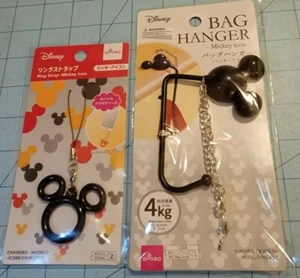 Marca Daiso: Soporte para Cabeza de Disney's Mickey Mouse y Correa para Anillo para Teléfono, Totalmente Nuevo - Imagen 1 de 10