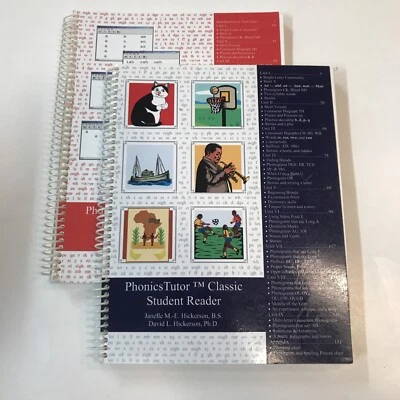Phonics Tutor Classic Student Reader & Teacher's Manual  Janelle & David Hickers - Image 1 of 4