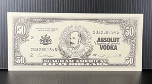 Absolut Wodka Monte Carlo Casino Nacht Veranstaltung Falschgeld - Seagram Amerika - Bild 1 von 10