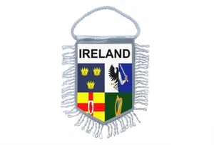 Mini banner flag pennant window mirror cars country banner ireland province - Bild 1 von 1
