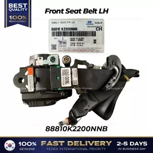 ⭐Genuine⭐ Front Seat Belt LH 88810K2200NNB for Hyundai Venue - Picture 1 of 3