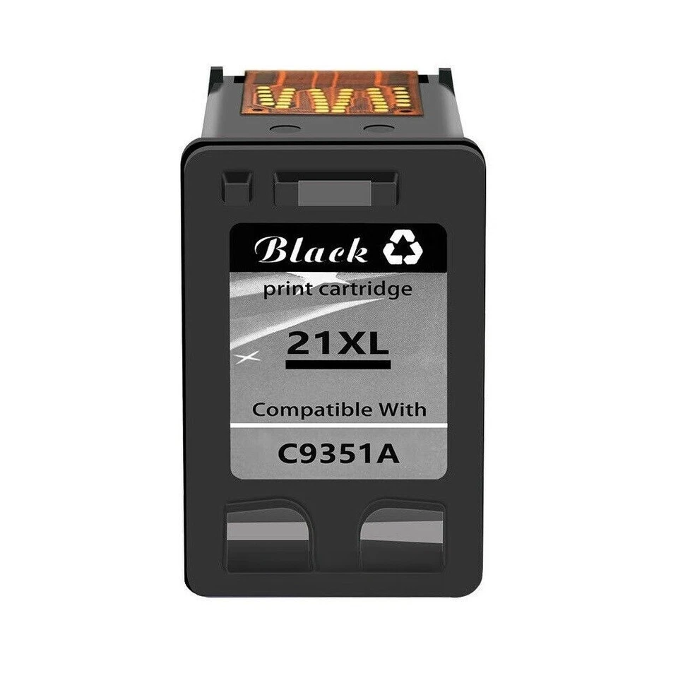 Tinta negra para HP 21 21XL 22 22XLDeskJet 3910 3920 3930 3940 OfficeJet 4310 4315 Foto 1 de 1