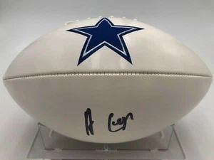 Dallas Cowboys AMARI COOPER SIGNIERTER NFL Logo Football (JSA Certification) - Bild 1 von 4