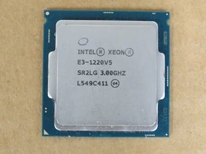 Intel Xeon E3-1220 V5 3GHz 4 Core 8MB SR2LG 80W LGA 1151 CPU Processor - Picture 1 of 3
