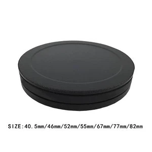 2x Metal Round Screw in Lens Filter Stack Caps Metal Protector Case - Picture 1 of 35
