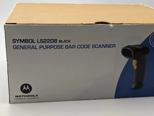 Motorola - Symbol LS2208 Black General Purpose Bar Code Scanner, New in Box - Picture 1 of 5