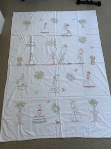 New French 100% cotton Doona cover - rare find - Picture 1 of 6
