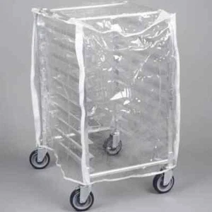 Curtron SUPRO-14-EC-1/2 Protecto Clear Half Size Bun Pan Rack Cover - 12-14 Mil - Picture 1 of 3