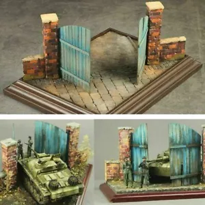 Edificio Militar Modelo Escenario 1/35 Puerta de Madera Europea Kit No.1 CJ0203 - Imagen 1 de 12