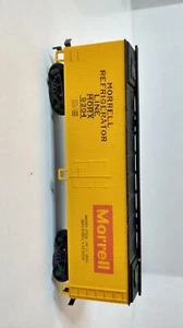 Línea de refrigerador AHM Morrell MORX 9204 caja amarilla coche escala calibre HO - Imagen 1 de 6
