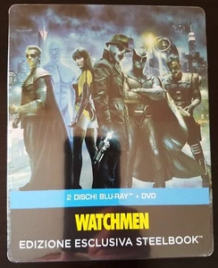 DC Comics WATCHMEN Blu-Ray Italy Import Exclusive Limited Edition STEELBOOK - Picture 1 of 7