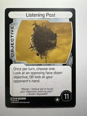 Star Wars Pocketmodel TCG The Clone Wars Listening Post #39/60 CCG - Image 1 of 4