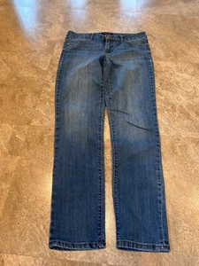 Bandolino Karyn Boyfriend Straight Leg Medium Wash Jeans Size 4 - Picture 1 of 7