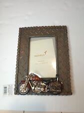 PAPYRUS 4x6 MOTORCYCLE PICTURE FRAME CHAIN LINK 