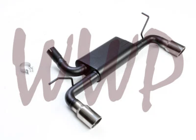 Dual Axle Back Exhaust System Kit For 12-18 Jeep Wrangler JK 3.6L V6 2DR & 4DR - Image 1 of 3