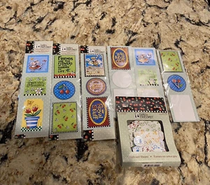 Mary Engelbreit Dimensional Stickers & Chipboard Shapes - Lot of 59 stickers - Picture 1 of 1