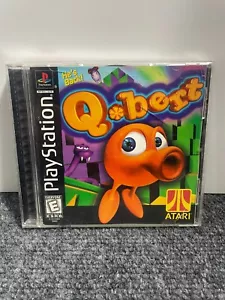 Qbert Sony PlayStation 1 PS1 1999 Video Game Complete CIB Tested - Picture 1 of 6