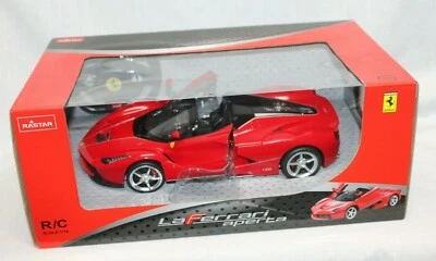 RASTAR RC Car 1/14 Scale Ferrari LaFerrari aperta Remote Control R/C Toy Car - Image 1 of 4