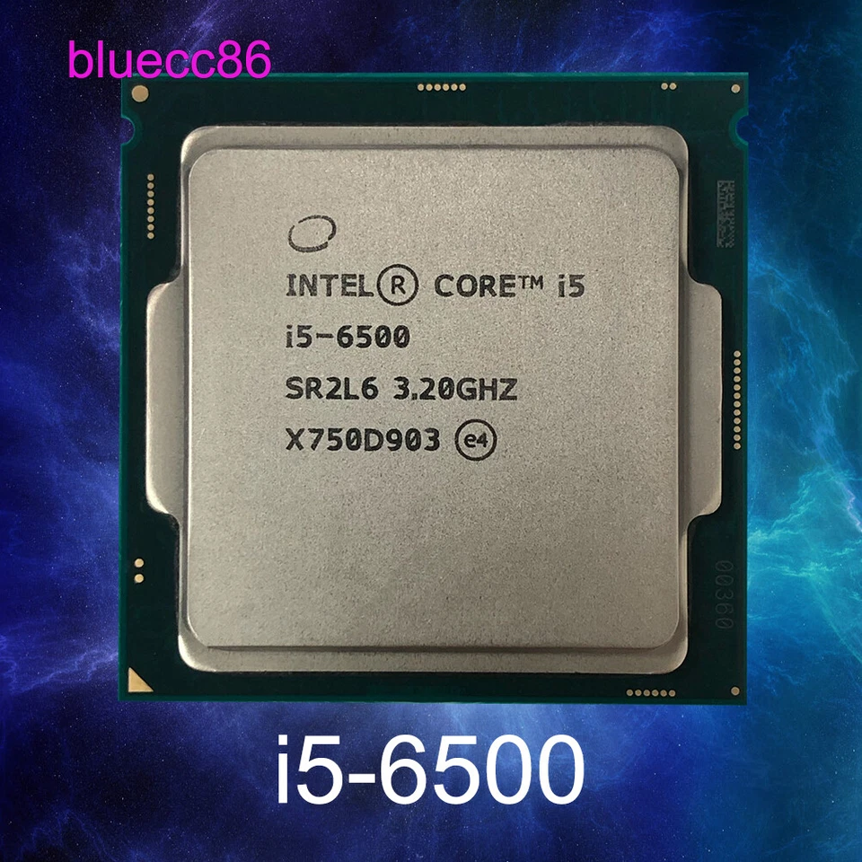  Intel Core i5-6500 LGA1151 CPU Processor 3.2GHZ Quad-Core SR2L6 Desktop - Image 1 of 1