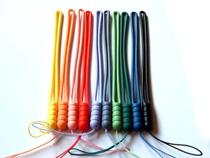 1 PCS Silicone Main Poignet Lanière Sangle pour Téléphone iPhone Caméra USB MP4 PSP PSV - Photo 1 sur 11