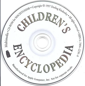 Children's Encyclopedia CD disc only (MAC) - Picture 1 of 1