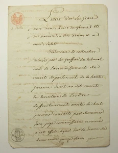 Altes Studienpapier Muret 1816 ( L115 ) - Bild 1 von 3