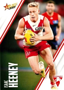 2023 SYDNEY SWANS AFL Card ISAAC HEENEY Footy Stars - Picture 1 of 3