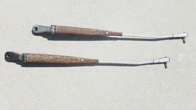 1983-1989 Chrysler Conquest Mitsubishi Starion OEM Windshield Wiper Arms - Image 1 of 3