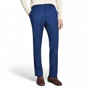 Kenneth Cole Reaction Herren Ready Flex Slim Fit Stretch Anzughose blau 40 x 32 - Bild 1 von 7