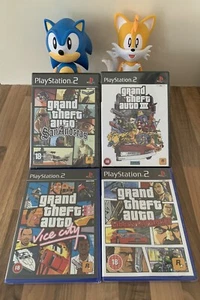 Grand Theft Auto PS2 - PlayStation 2 Bundle - GTA Spiele - Neuwertig - Sealed - Bild 1 von 1