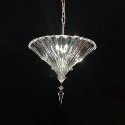 Baccarat Crystal Pendant Light Ceiling Lighting Fixture Flush Mount Chandelier - Image 1 of 4