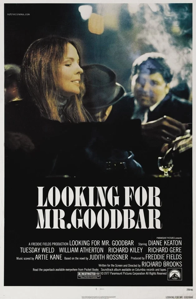 LOOKING FOR MR.GOODBAR (1977) Diane Keaton - Public Domain Movie DVD NO CASE - Image 1 of 3