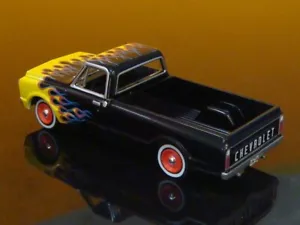 Chevrolet Fleetside Hot Rod Old Skool 1971 71 camioneta escala 1/64 edición limitada A - Imagen 1 de 4